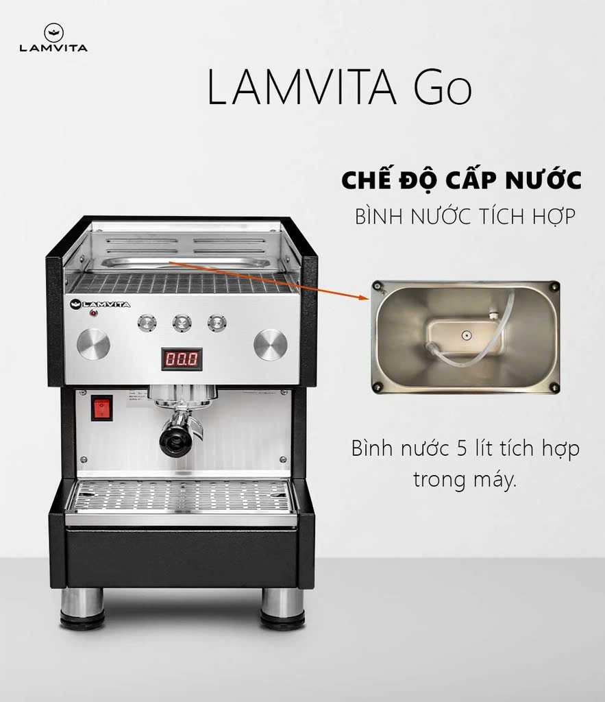 Máy Pha Cà Phê Lamvita Go NEW 100% Chính hãng - Ảnh 7