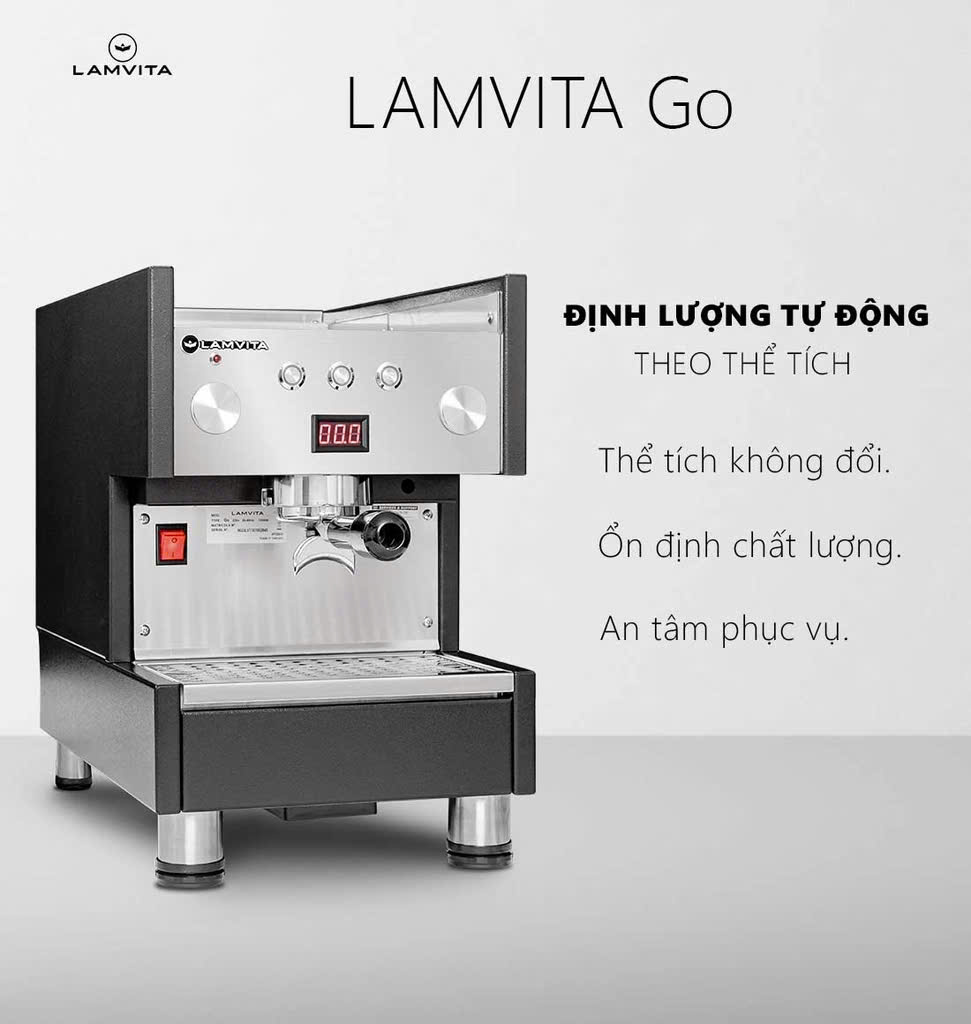 Máy Pha Cà Phê Lamvita Go NEW 100% Chính hãng - Ảnh 4