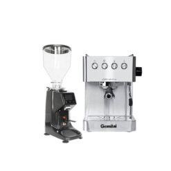 Combo máy pha cà phê Gemilai 3005E và máy xay cà phê 022 tự động