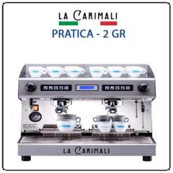 Máy pha cà phê Carimali Pratica 2 group công suất 90-120 ly/giờ