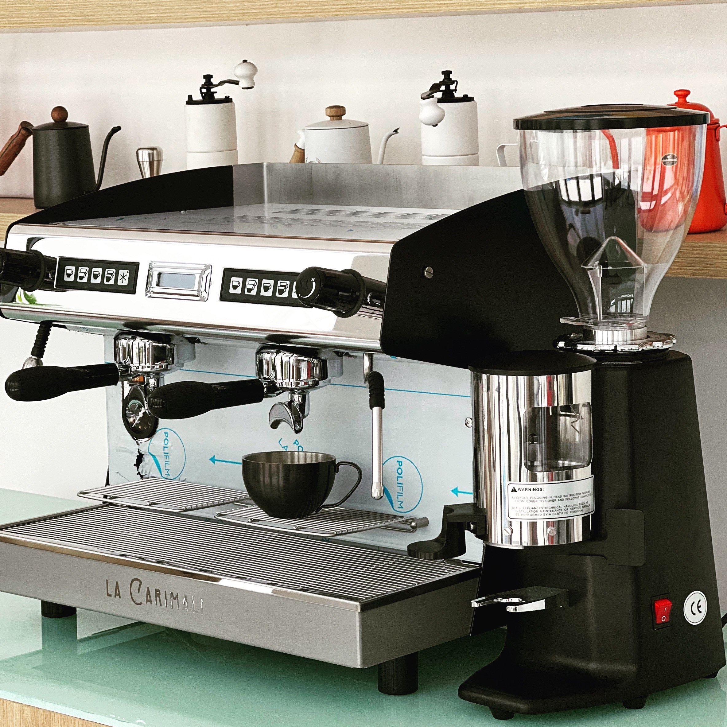 Máy pha cà phê Carimali Pratica 2 group công suất 90-120 ly/giờ - Ảnh 2