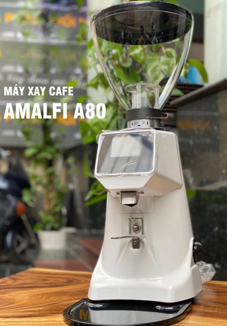 Máy xay cà phê Amalfi A80 Ondemand tự động – màn hình LCD cảm ứng - Đếm số ly - Ảnh 3