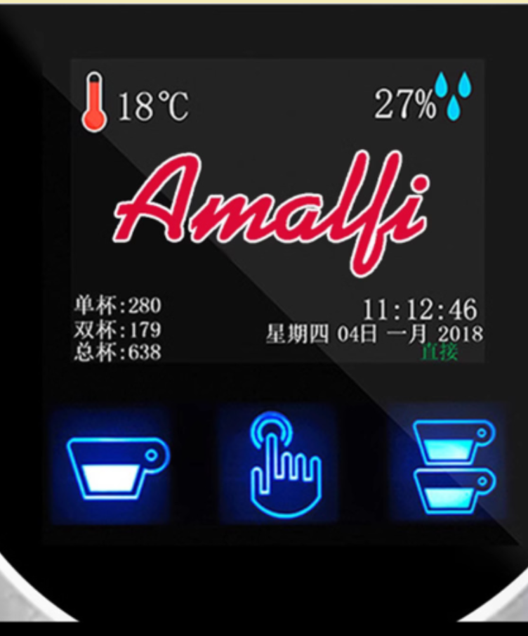 Máy xay cà phê Amalfi A85 Plus tự động – Điều chỉnh tốc độ xay chuyên nghiệp - đếm số ly tự động - Ảnh 3