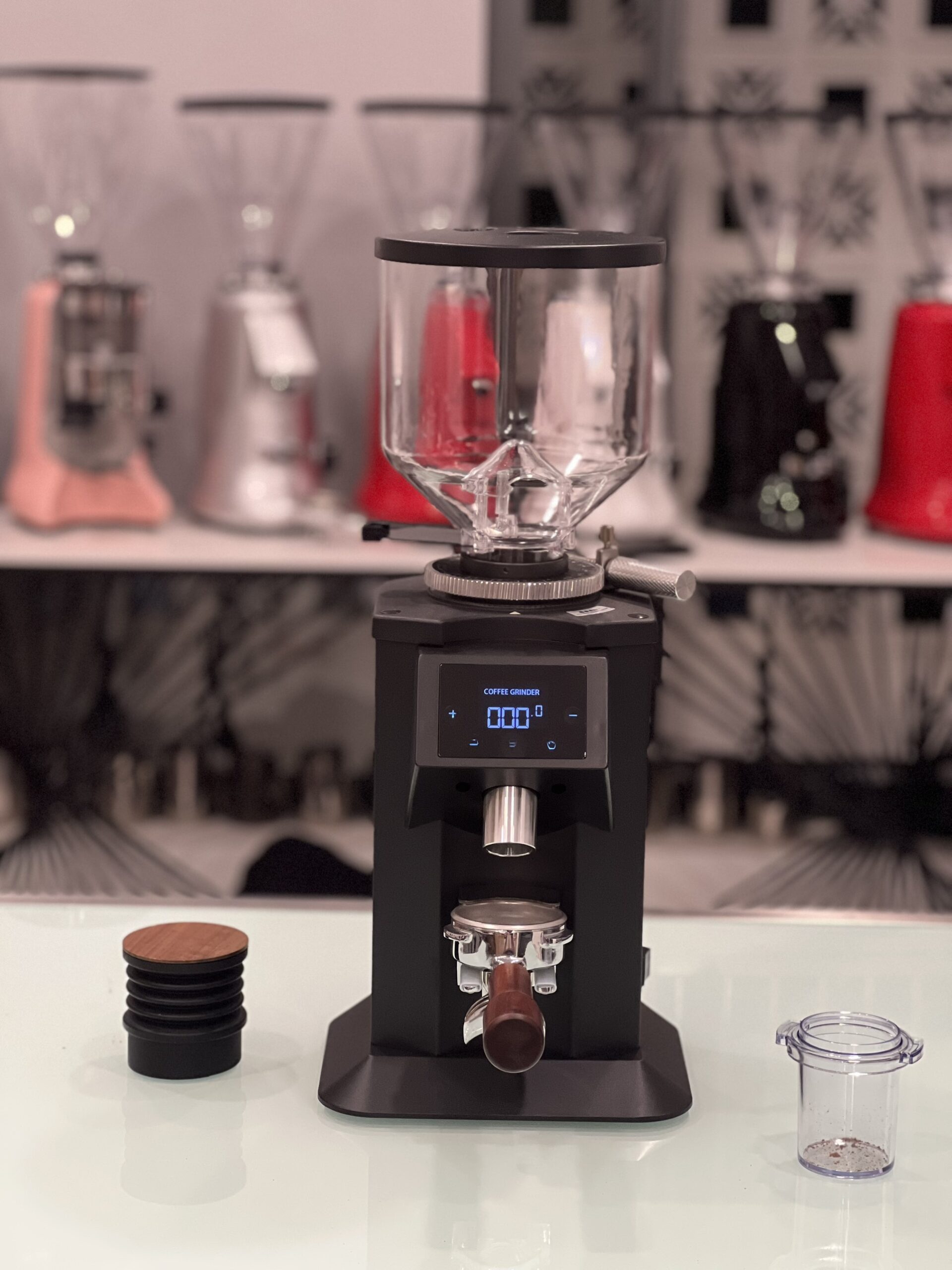 Máy xay cà phê lingdong 700E tự động có màn hình LCD hiển thị - lưỡi xay 74mm xay siêu nhanh - Ảnh 2