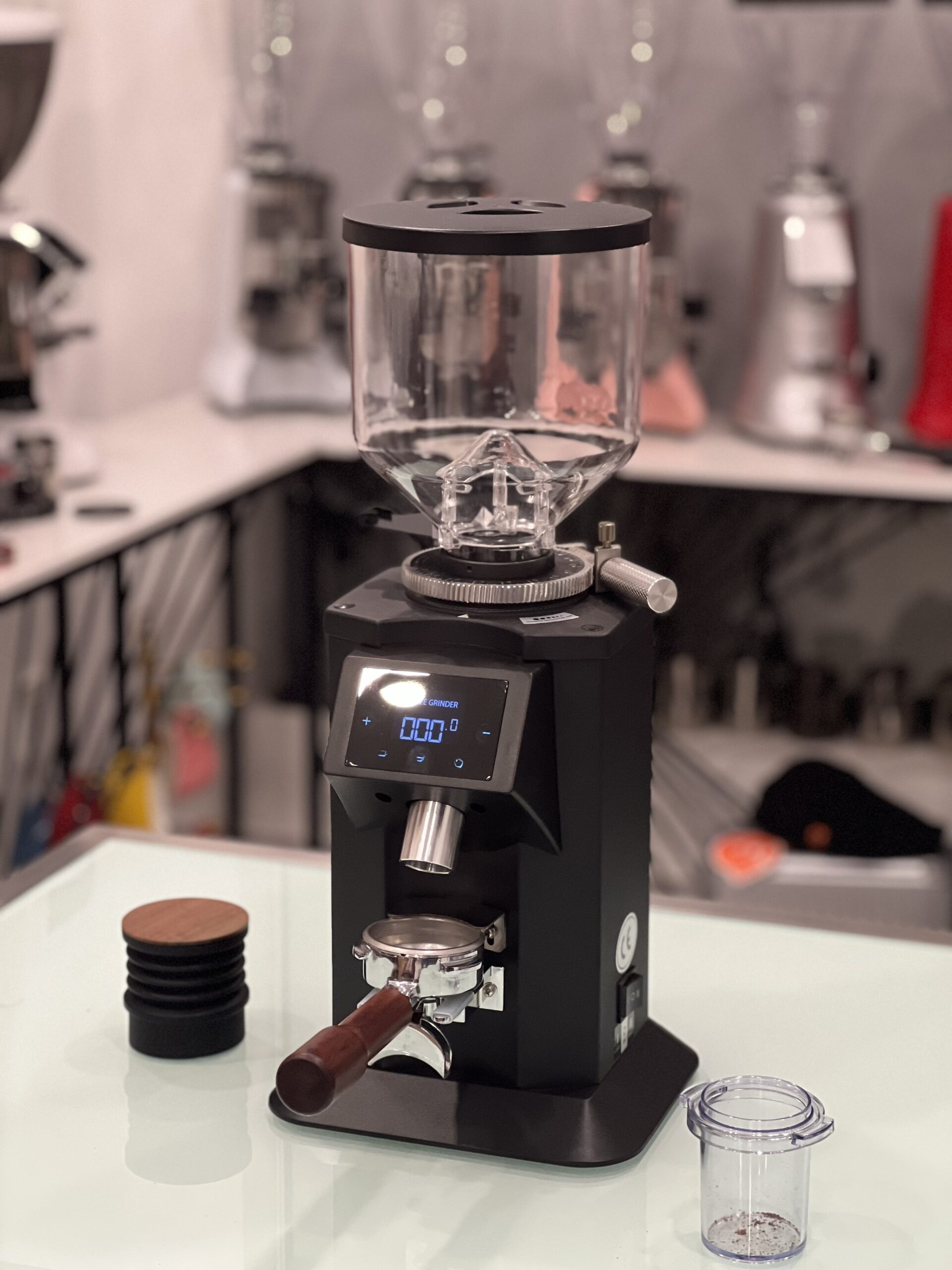 Máy xay cà phê lingdong 700E tự động có màn hình LCD hiển thị - lưỡi xay 74mm xay siêu nhanh - Ảnh 3