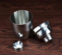 Bình lắc inox - shaker inox 350ml - Ảnh 3